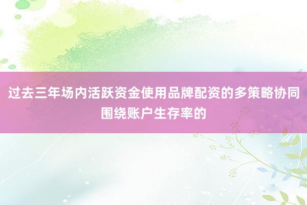 过去三年场内活跃资金使用品牌配资的多策略协同围绕账户生存率的